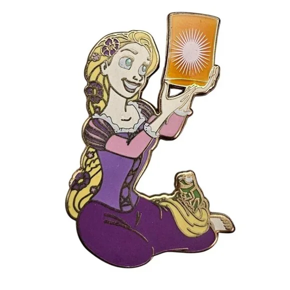 Disney Rapunzel With Lantern Trade Pin, Tangled J390 - Picture 5 of 5